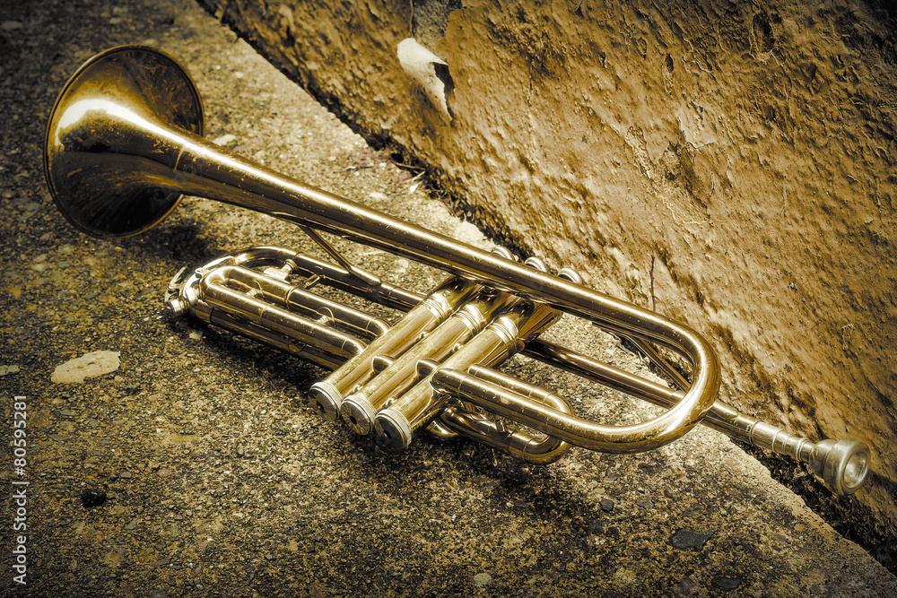 Fototapeta premium Old Trumpet Alleyway