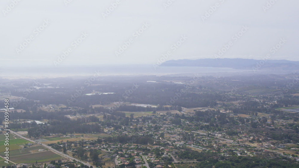 Aerial California Suburban Homes Aerial California Suburban Homes