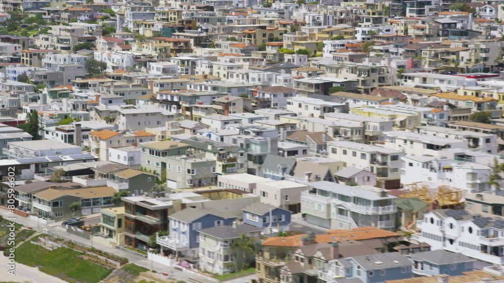 Aerial California Suburban Homes Aerial California Suburban Homes
