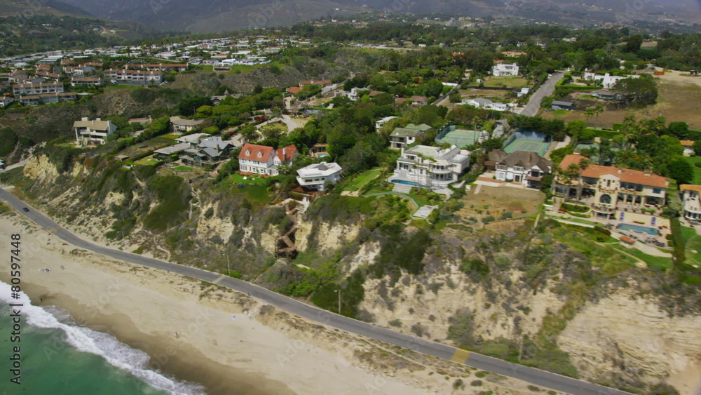 Aerial California Suburban Homes Aerial California Suburban Homes