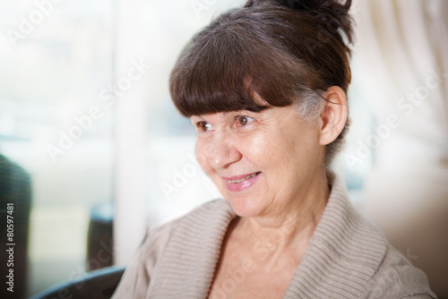 Pension age good looking woman portrait Free Download Pension age good looking woman portrait - GFXLoad