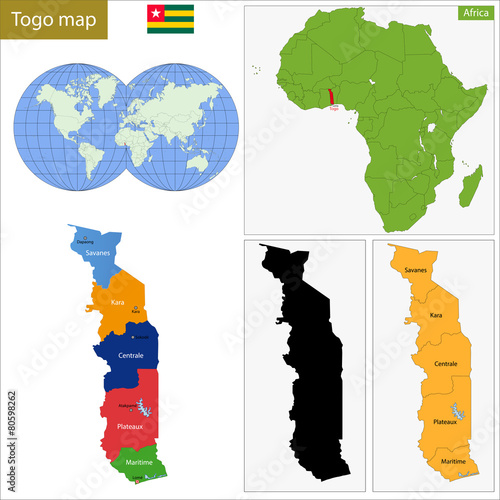 Togo map