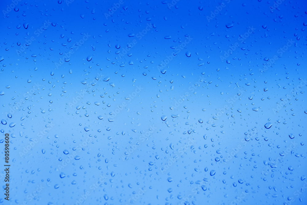 Water drops on abstract background Water drops on abstract background