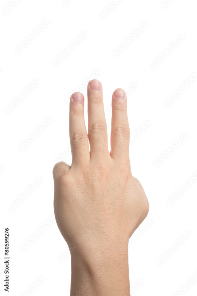 Hand signal Hand signal