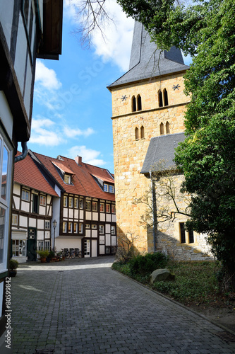 historical german house street