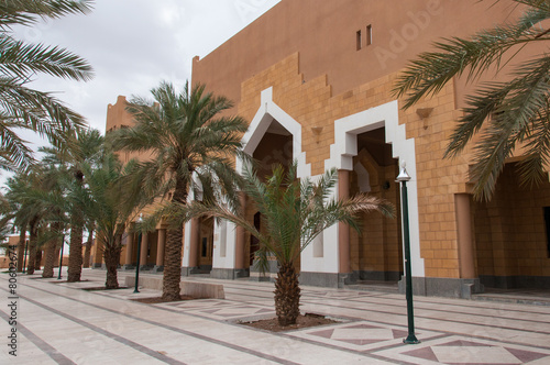 Mosque in At Turaif district, Saudi Arabia