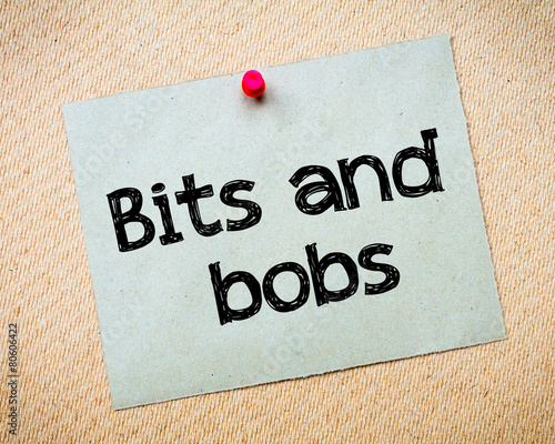 Obraz na płótnie Bits and bobs w salonie