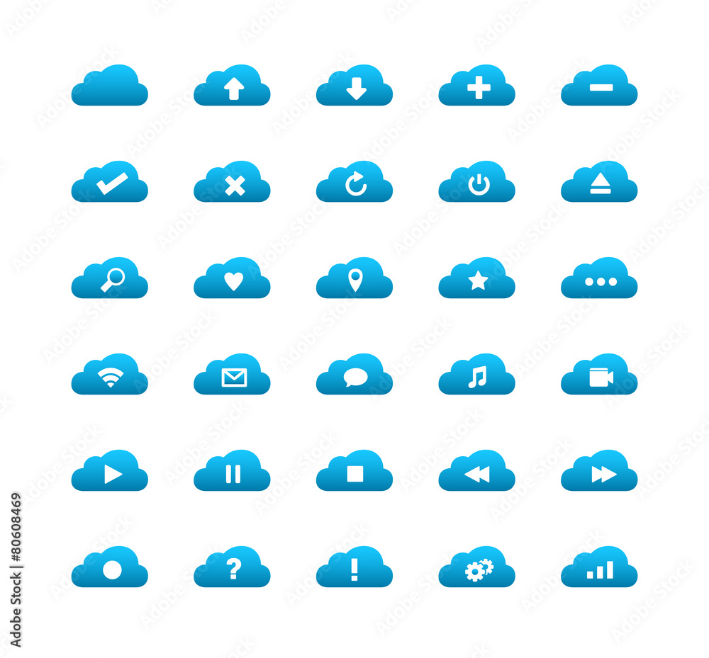Cloud Icons Cloud Icons