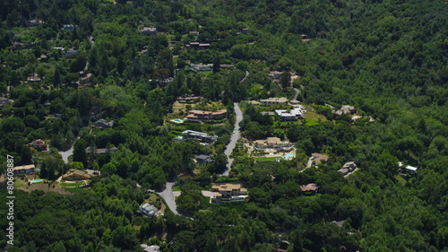 Aerial view of Los Angeles