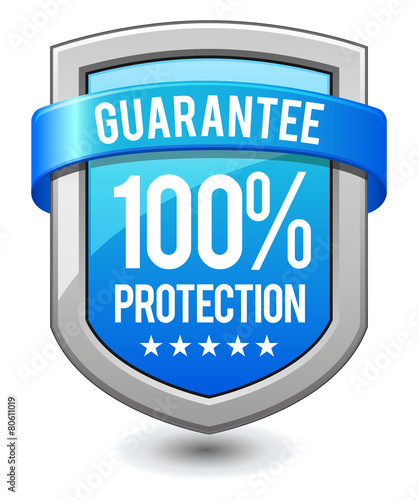 Blue shield Guarantee 100% protection