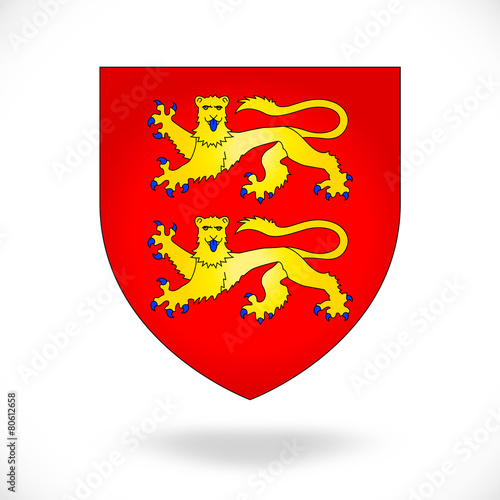 Εκτύπωση καμβά France - Normandie (blason)