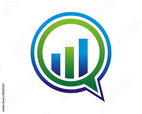 abstract financial accounting logo