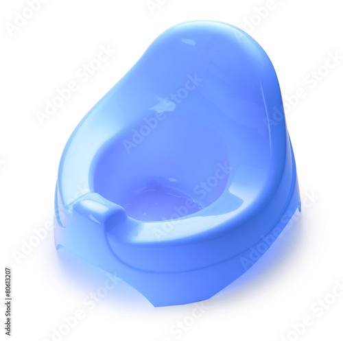 Blue potty