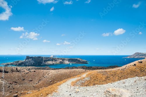 Beautiful view of the sea and islands.