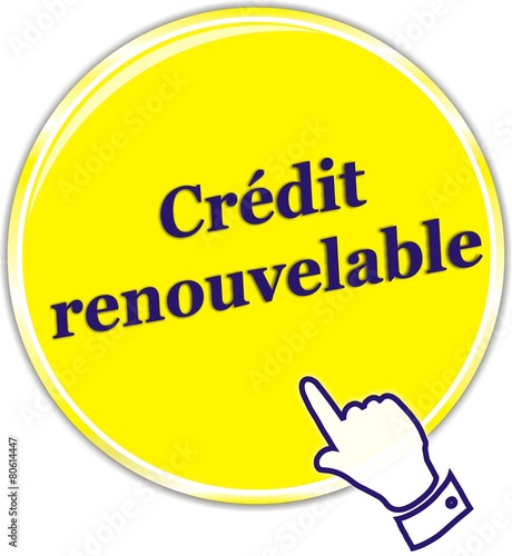 bouton crédit renouvelable
