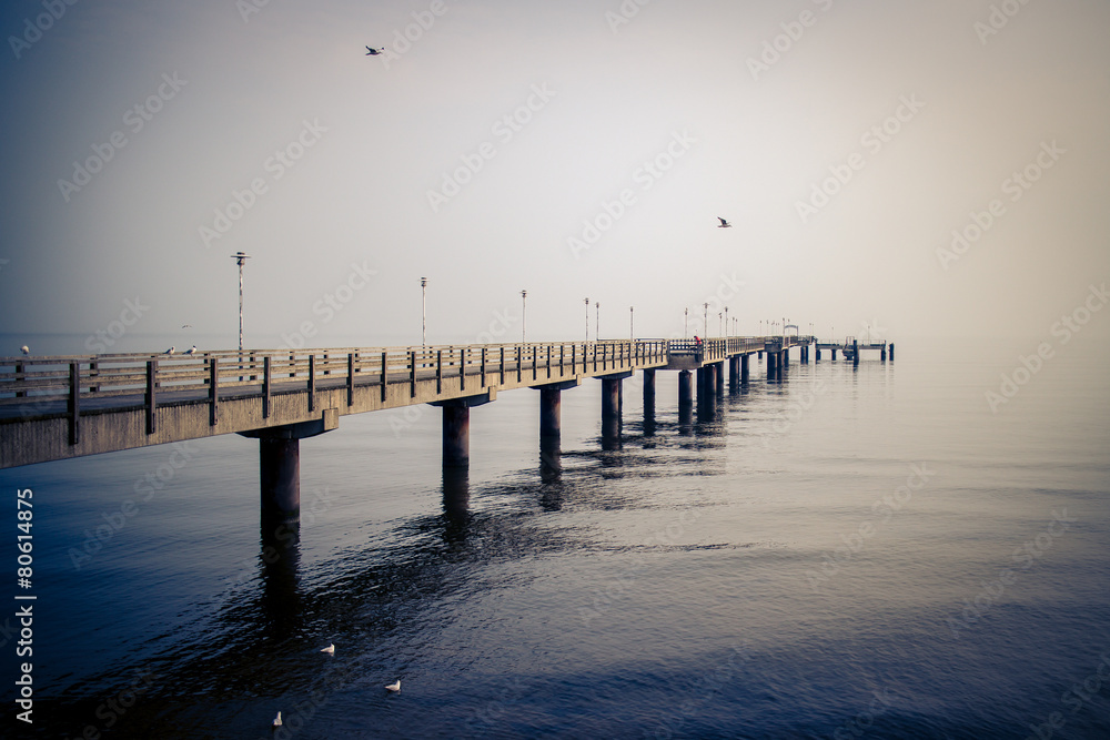 Obraz premium Nebelmorgen