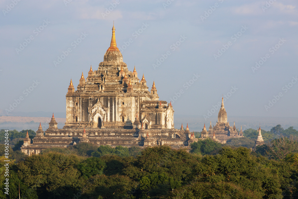 Temple of Thatbyinnyu at archaeological site of Bagan, Myanmar