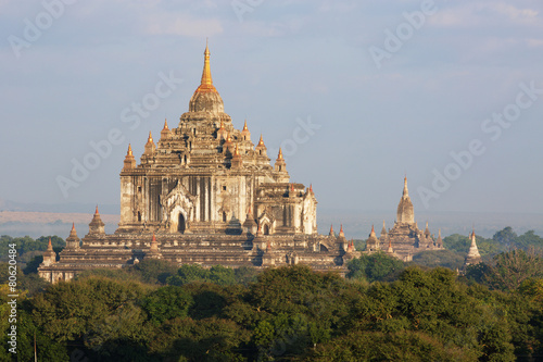 Temple of Thatbyinnyu at archaeological site of Bagan  Myanmar