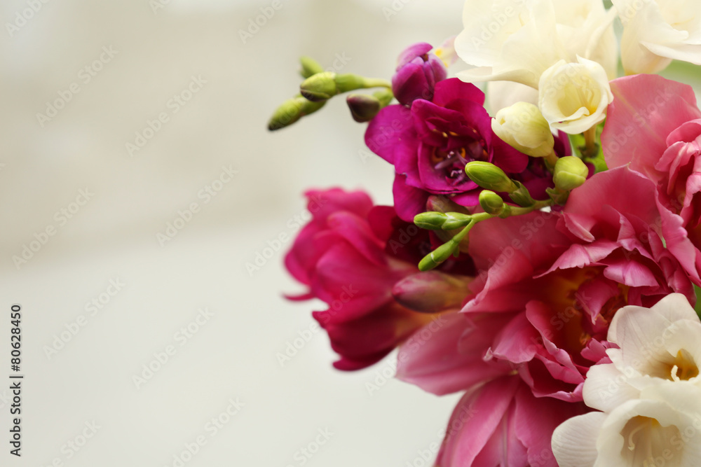 Beautiful spring flowers, closeup Beautiful spring flowers, closeup