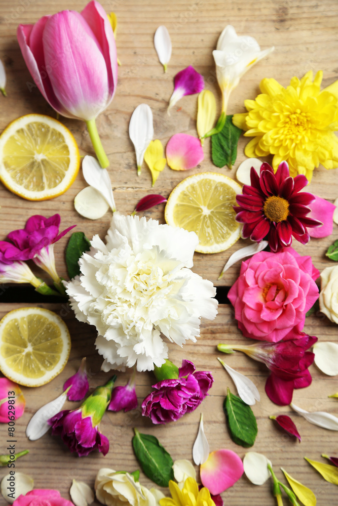 Abstract background with beautiful flowers Abstract background with beautiful flowers