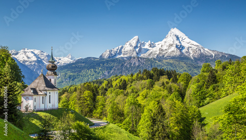 Obraz na płótnie Nationalpark Berchtesgadener Land, Bavaria, Germany w salonie