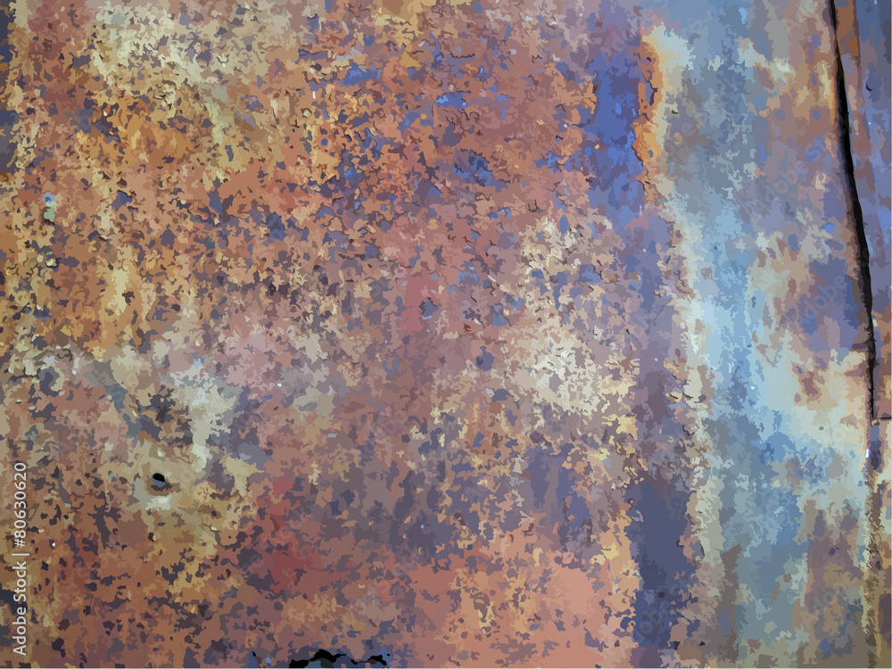 texture of rusty metal