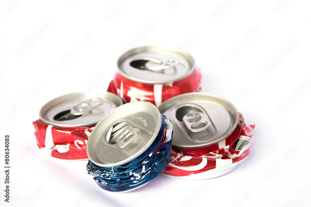 Naklejka premium recycle can