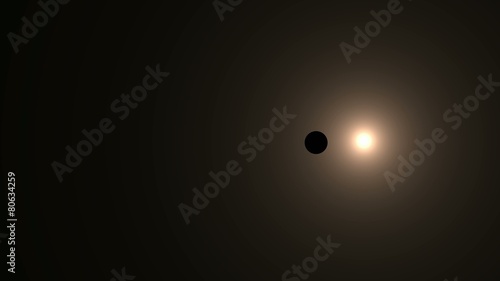 Solar Eclipse background