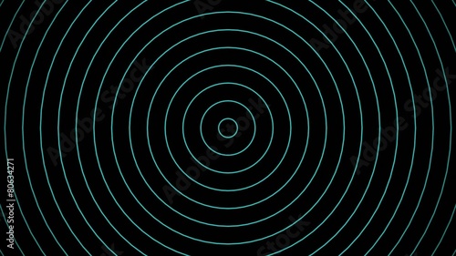 Radio waves background