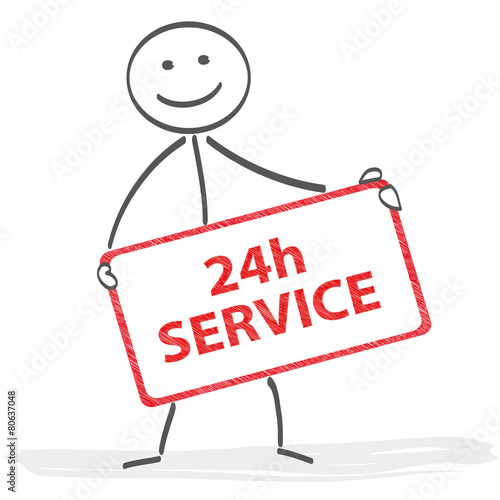 24h service