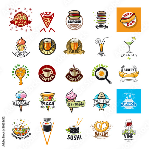 biggest collection of vector logos Food