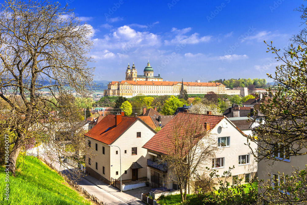 Benedictine abbey in Melk, Austria