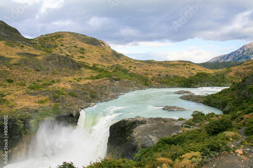 Torres del Paine National Park in Patagonia  Chile