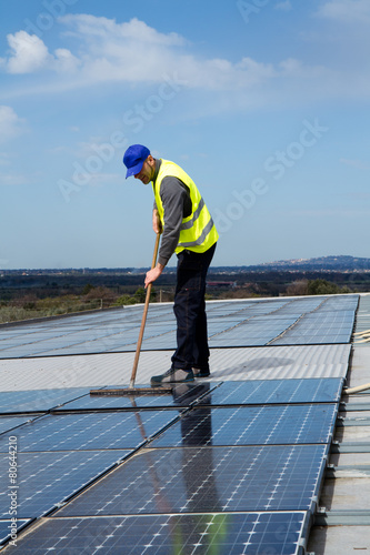 Obraz na płótnie photovoltaic w salonie