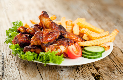 chicken wings  photo