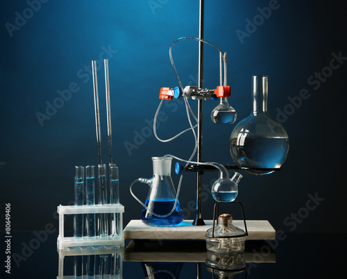 Fixed laboratory glassware © Africa Studio