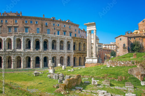 The theater of Marcellus Rome - Italy photo
