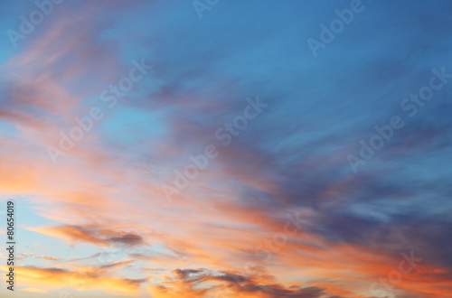 Fototapeta Naklejka Na Ścianę i Meble -  Beautiful view of cloudy sky