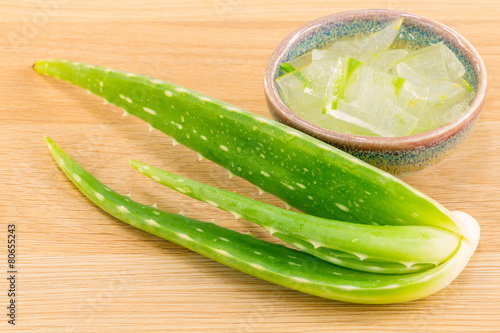 Aloevera - Natural Spas Ingredients for skin care. photo