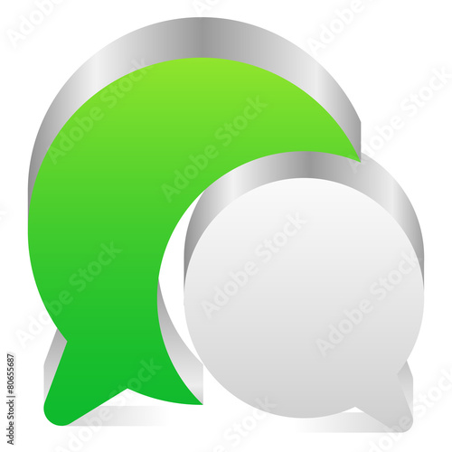 Speech bubble elements