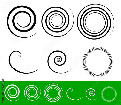 Simple spiral set