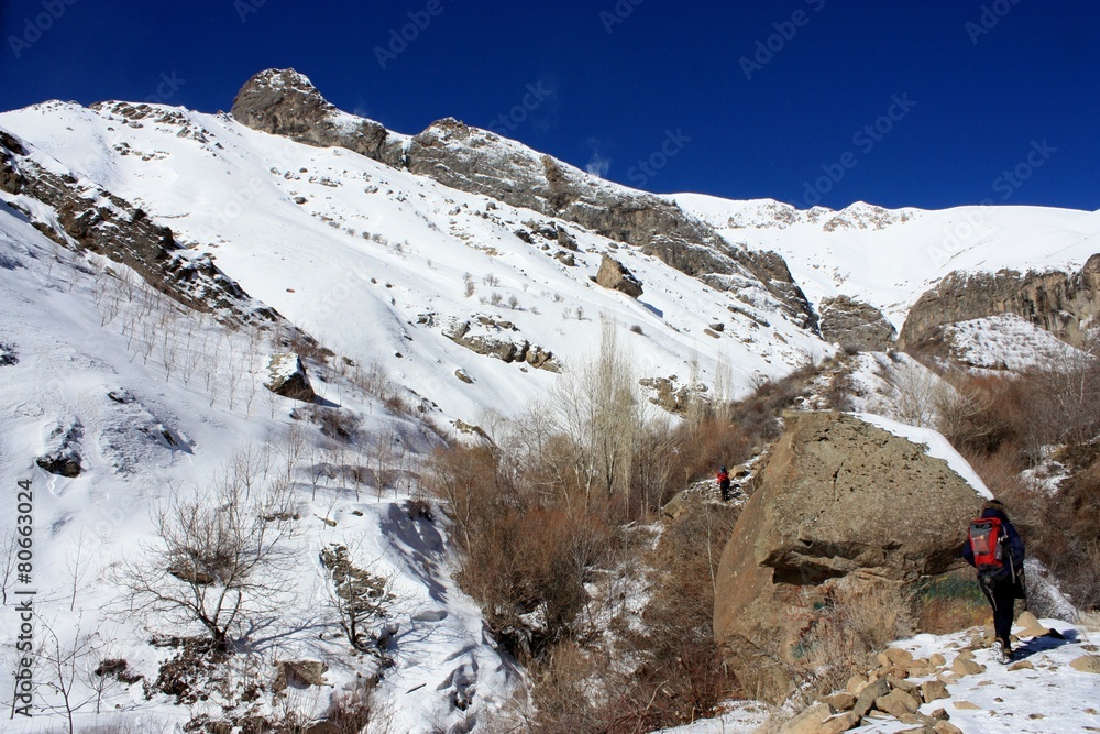 montagnes de l'Alborz, Iran
