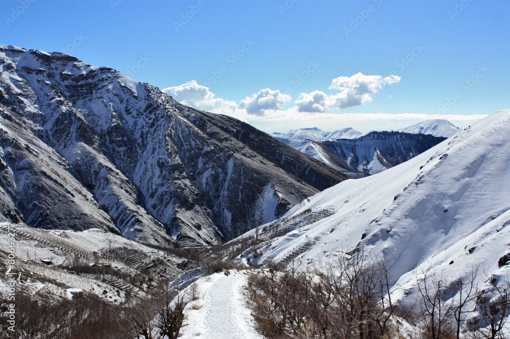 montagnes de l'Alborz, Iran