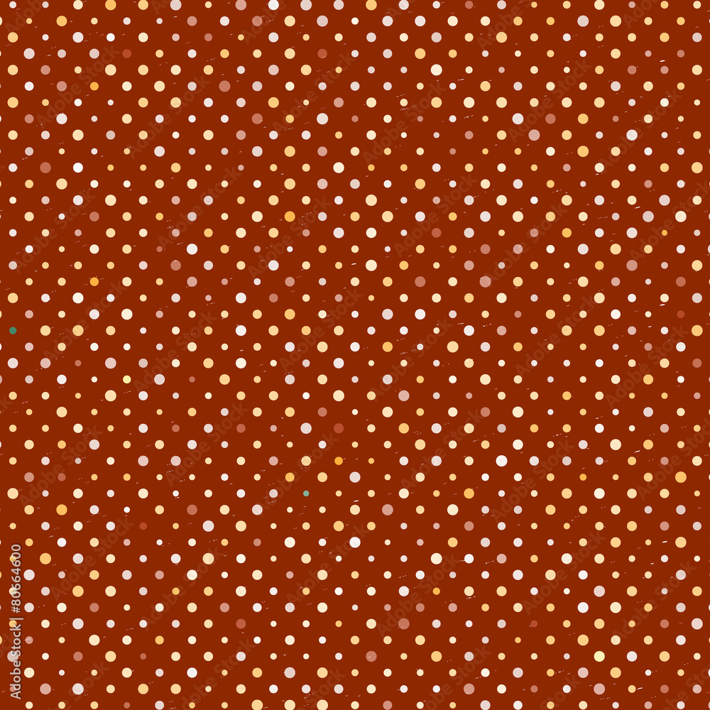 Polka Dot Old Scratch Pattern. Retro Styled Vector Background Polka Dot Old Scratch Pattern. Retro Styled Vector Background