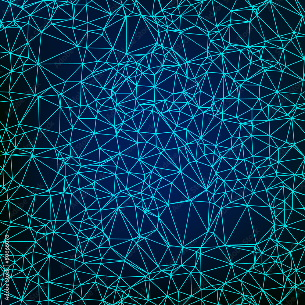 Fototapeta premium Beautiful polygonal constellation vector illustration of a