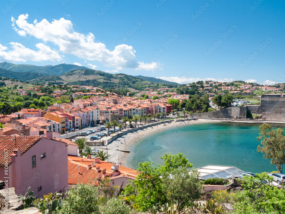 Collioure beach