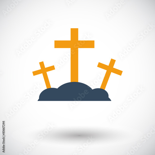 Calvary single icon.