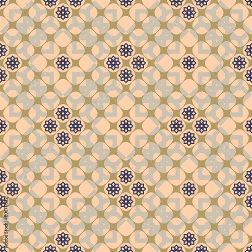 Delicate elegant floral seamless pattern