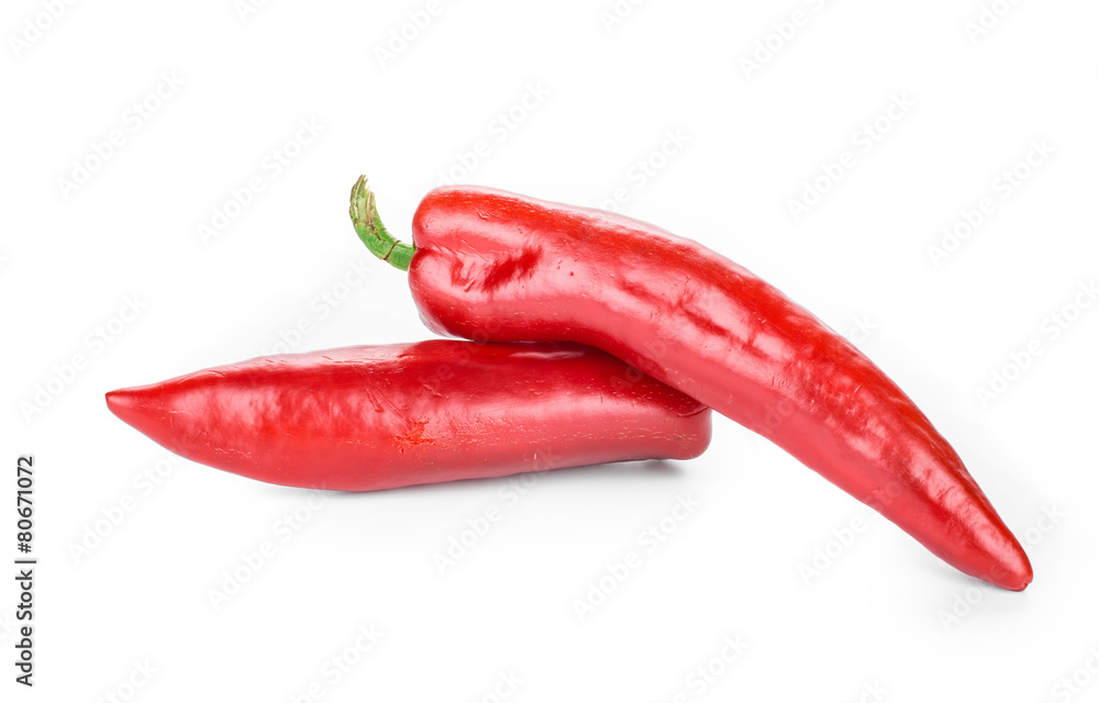 Red chili peppers. Red chili peppers.