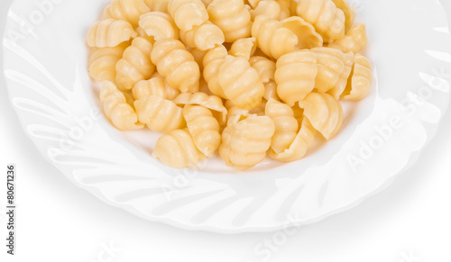 Pasta gnocchi di patate.